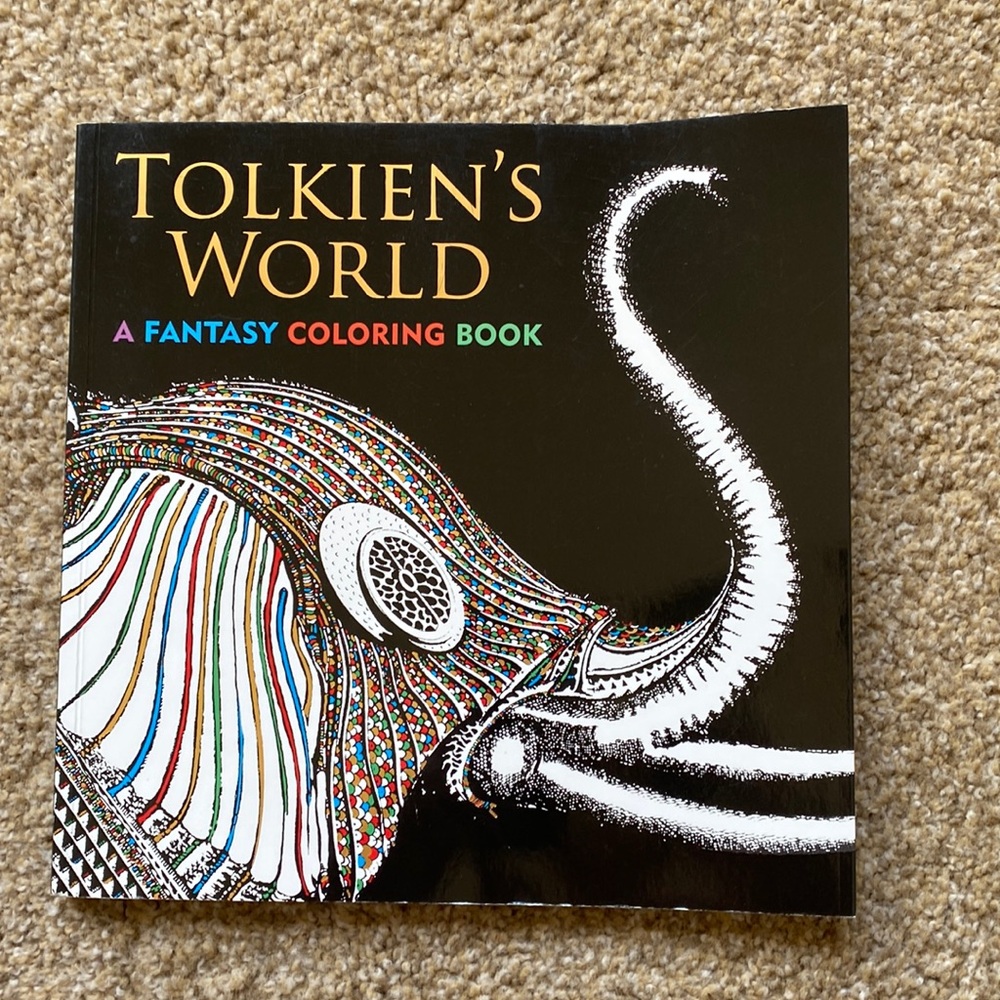 Tolkien’s World A Fantasy Coloring Book